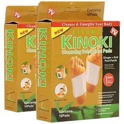 Пластир Kiyome Kinoki Cleansing Detox Foot Pads для детоксикації Gold (10541)