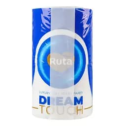 Набір туалетного паперу Ruta Dream touch 16 рулонів (2 уп. x  8 рулонів) білий - мініатюра 4