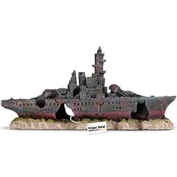 Декорація затонулий корабель Kruger Meier Battleship 23x5x11 см (24411) - мініатюра 3