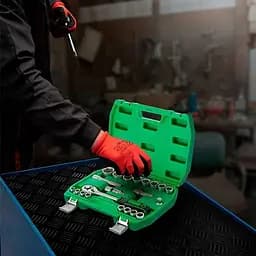 Набір торцевих головок із тріскачкою Intertool ET-6021SP 21шт [98818] - мініатюра 9