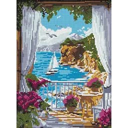 Алмазна мозаїка Сонячна гавань AMO8134, 30х40 см