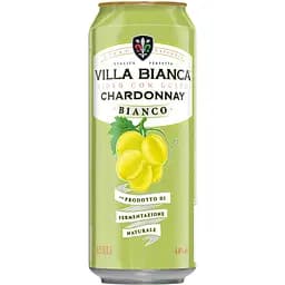 Сидр Villa Bianca con gusto Chardonnay Bianco 4.4% 0.5 л з/б