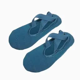 Сліди шкарпетки для пілатесу "Yoga socks" 35-38 р. Сині, антиковзні шкарпетки для йоги | шкарпетки для йоги (ST) - мініатюра 3