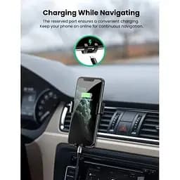 Тримач металевий UGREEN LP130 Air Vent Mount Phone Holder сірий (50564) - мініатюра 8