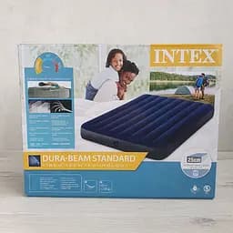 Надувной матрас Intex 64758(3) полуторный, 137х191х25 см, в кор.
