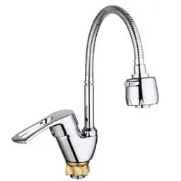 Смеситель для кухни Mixxus YUB4-181 с рефлекторным изливом MI6477 Хром