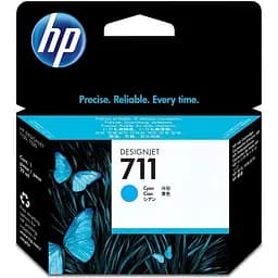 Картридж HP DJ No.711 DesignJet 120/520 Cyan (CZ130A)