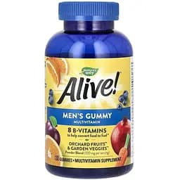 Комплекс для здоров'я чоловіків Nature's Way Alive! Men's Gummy, 130 желейок