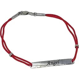 Браслет из текстиля Qvaliz с серебряными вставками. 90500912