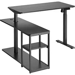 Комп'ютерний стіл OfficePro з електрорегулюванням висоти чорний (ODE119B)