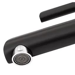 Змішувач для раковини Qtap Grand BCR 001F, Чорний матовий - мініатюра 5