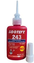 Анаеробний фіксатор різьби синій гвинтовий клей Looteft 243 50 мл - мініатюра 3