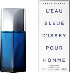 Туалетна вода Issey Miyake L'Eau Bleue d'Issey Pour Homme 75 мл - мініатюра 2