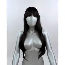 Парик темно - коричневый матовый