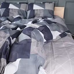 Простынь MirSon Ranforce Elite Geometrica 110х160 см (2200011702452)