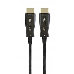 Кабель Cablexpert HDMI - HDMI V 2.0 (M/M), з позолоченими контактами, 15 м, чорний (CCBP-HDMI-AOC-15M)