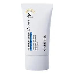 Сонцезахисний крем для обличчя No Sebum Perfect UV Shield SPF 50+ PA++++ CARENEL 50 мл