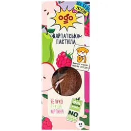 Пастила Лавка традицій Ogo яблуко-груша-малина 25 г