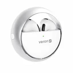 Бездротові навушники Veron M06 Round TWS Bluetooth з кейсом