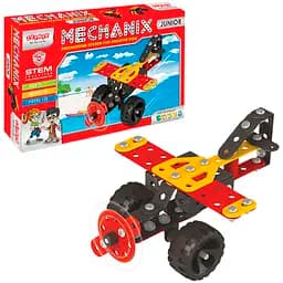 Конструктор Zephyr Mechanix Junior металлический развивающий 155 элементов 14 моделей