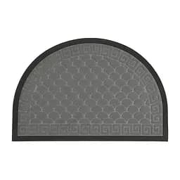 Килимок придверний Eco Fabric Луска півколо з кромкою сірий 40 х 60 см (4060-118) - мініатюра 3