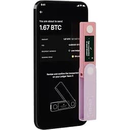 Криптогаманець Ledger Nano X Pastel Pink [130866] - мініатюра 5