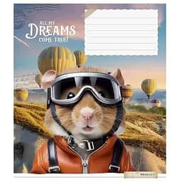 Зошит учнівський "Best professions" Школярик 018-3424K 18 аркушів Різнокольоровий