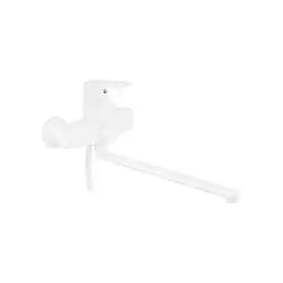 Смеситель для ванной Kroner KRM Zenda - W070 CV022959 Белый матовый