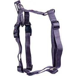 Шлея для собак GimDog Harlem H, 2,5х67/90 см, сіра