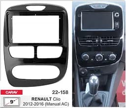 Перехідна рамка Renault Clio Carav 22-158 - мініатюра 3