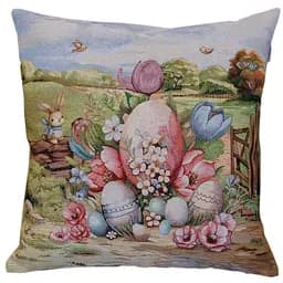 Наволочка Прованс Настроение Яркие писанки гобеленовая 45х45 см (44328)