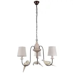 Люстра подвесная Brille с абажуром E14 40W BR (BCL-495S/3)