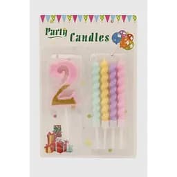 Набір свічок BINFENQIQIU BF5742 Рожевий (2000990385475)