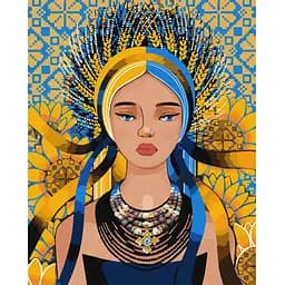 Картина по номерам Ideyka Солнечная ©mosyakart KHO2605 40x50 см