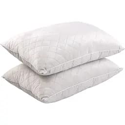 Набір силіконовий Руно Soft Pearl, бежевий: ковдра, 220х200 см + подушка 2 шт., 50х70 см (925.55_Soft Pearl) - мініатюра 4