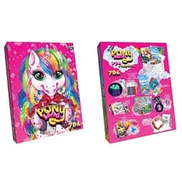 Дитячий набір креативної творчості "Pony Land" PL-01-01U, 7 в 1 - мініатюра 2