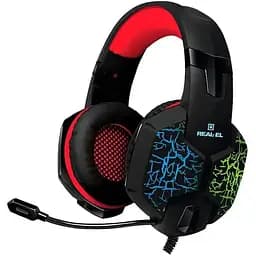 Навушники Real-El GDX-7750 Black-Red