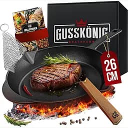 Чавунна сковорода Gusskoenig 26 см (170097)