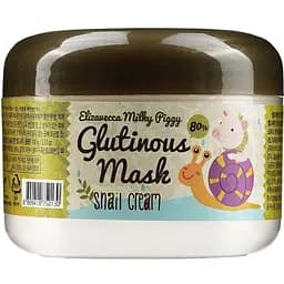 Крем-маска нічна з муцином равлика 100 мл Elizavecca Face Care Milky Piggy Glutinous Mask Snail Cream - мініатюра 2