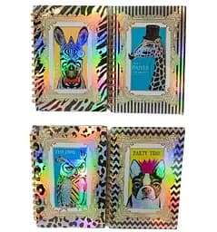 Зошит, А5, на спіралі, обкладинка лазерна, 80 аркушів, 80 г, Тварини