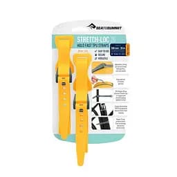 Стяжки Sea To Summit Stretch-Loc 20 TPU Straps 20х500 мм Жовтий