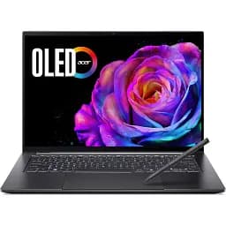Ноутбук Acer Swift X 14 SFX14-73G 14.5" 2.8K OLED Intel U7-255H 16GB F1TB NVD5050-8 Win11 сірий