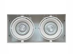 Підсвічування вбудоване Brille MS-08/2 GU10 SWH MR16 YL4135