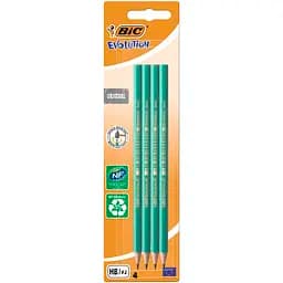 Карандаш чернографитный BIC Evolution НВ 4 шт. (8902764)