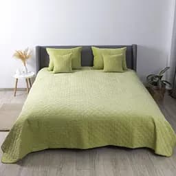 Покривало ТЕП Velour салатове ромб прямий 240 x 260 см (4-00518_21935) - мініатюра 6