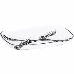 Тарілка Borgonovo Palladio 30x21 см прозора (13015520)