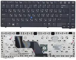 Клавиатура для ноутбука HP EliteBook 8440p, 8440w; Compaq 8440p, 8440w черная