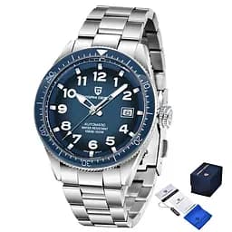 Pagani Design PD-1649 Silver-Blue Metal