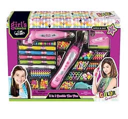 Набір для плетіння кісок "Girl's creator" MBK 207 A, в коробці (6975751402073) - мініатюра 2
