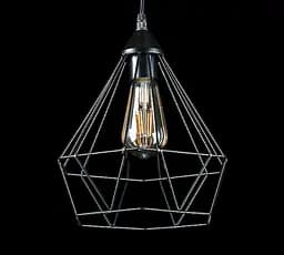 Стельова люстра E27 Splendid Ray L302/1, регульована, 1 лампа, Чорний метал, висота 35-110 см, сучасний стиль - мініатюра 2